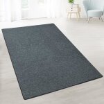 Tapis de salon - casa pura - london - gris anthracite - 160 x 230 cm - 100% polypropyl�ne