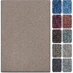 Tapis de salon london marron clair 50 x 100 cm