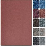 Tapis de salon london terre 200 x 200 cm