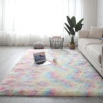Tapis de salon shaggy 160x230cm rainbow - descente de lit tapis chambre poils longs pour salon chambre ... Tapis de salon shaggy 160x230cm rainbow - descente de lit tapis chambre poils longs pour salon chambre ...