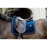 Tapis de selle kentucky basic velvet - marine - full Tapis de selle kentucky basic velvet - marine - full
