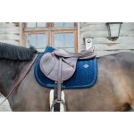 Tapis de selle kentucky velvet pearls - marine - full Tapis de selle kentucky velvet pearls - marine - full
