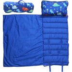 Tapis de sieste - enfant - 120x50 cm - anti - kick - thermique - portable avec oreiller et couverture ... Tapis de sieste - enfant - 120x50 cm - anti - kick - thermique - portable avec oreiller et couverture ...
