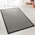 Tapis sisal amazonas gris avec bordure 200 x 290 cm Tapis sisal amazonas gris avec bordure 200 x 290 cm