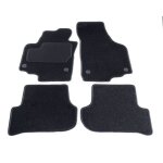 Tapis de sol pour skoda yeti (2009 - 2017) - sur mesure - lot de 4 - tapis voiture