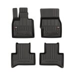 Tapis de sol 3d proline frogum pour alfa romeo stelvio 2016 - sur mesure en caoutchouc noir