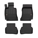 Tapis de sol 3d proline frogum pour mercedes classe c w205 2015 - sur mesure en caoutchouc noir