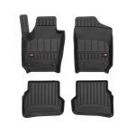 Tapis de sol 3d proline frogum pour seat ibiza iv 2008 - 2017 sur mesure en caoutchouc noir