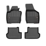 Tapis de sol 3d proline frogum pour volkswagen beetle hb 2011 - 2019 sur mesure en caoutchouc noir