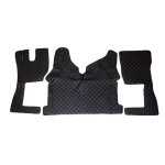 Tapis de sol antidérapants noirs pour camions - volvo fh euro 6 année 2013 - 2020 Tapis de sol antidérapants noirs pour camions - volvo fh euro 6 année 2013 - 2020