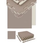 Tapis de sol pour arts martiaux - eyepower - 3. 2qm tatami judo 2cm - beige - multisport - adulte