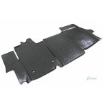 Tapis de sol en caoutchouc 3d exclusive - j&j automotive - fiat ducato 2013 + - noir - antidrapant - ...