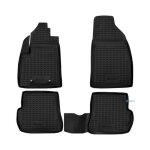 Tapis de sol en caoutchouc 3d - j&j automotive - ford fiesta 2002 - 2008 - noir - sur mesure - antid�rapant ...