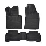 Tapis de sol - exclusive - kia sportage - caoutchouc 3d - systme de fixation - toutes saisons