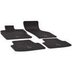 Tapis de sol en caoutchouc - audi a3 8v seat leon 5f vw golf 7 - sur mesure - noir