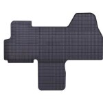 Tapis de sol en caoutchouc adapté pour fiat ducato iii van (2007 - 2014) - tapis de voiture - noir 1 Tapis de sol en caoutchouc adapté pour fiat ducato iii van (2007 - 2014) - tapis de voiture - noir 1