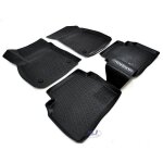 Tapis de sol en caoutchouc - j&j automotive - opel crossland x - sur mesure - antid�rapant - tpe non ...