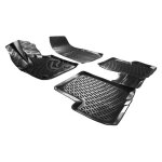 Tapis de sol - dacia - dokker - caoutchouc thermo hygi�nique - noir - 2012 - 2019