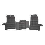 Tapis de sol pour ford transit custom 2012 - 2022 caoutchouc noir