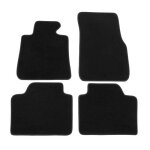 Tapis de sol - bmw - f30 - noir - 4 pi�ces - renforc� sous les p�dales