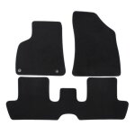 Tapis de sol - peugeot - 3008 - noir - 4 pièces - antidérapant et imperméable Tapis de sol - peugeot - 3008 - noir - 4 pièces - antidérapant et imperméable