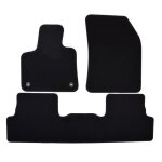 Tapis de sol - peugeot - 3008 - 4 pices - velours - antidrapant - renforc