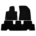 J&j automotive tapis de sol noir velours sur mesure pour citron c4 picasso depuis 2014 / c4 spacetourer ...