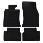 Tapis de sol noir velours - j&j automotive - bmw mini cooper 2006 - 2010 - sur mesure - antid�rapant ...
