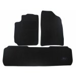 Tapis de sol noir velours - j&j automotive - citron xsara picasso - sur mesure - antidrapant - impermable ...
