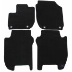 Tapis de sol noir velours - j&j automotive - honda jazz 2015 - 2020 - sur mesure - antid�rapant - imperm�able ...