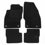Tapis de sol noir velours - j&j automotive - opel corsa e 2006 - 2019 - sur mesure - antid�rapant - imperm�abl ...