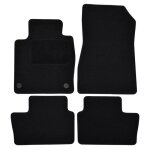 Tapis de sol - nissan - juke - velours noir - 4 pièces - ajustement précis Tapis de sol - nissan - juke - velours noir - 4 pièces - ajustement précis