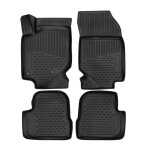 Tapis de sol - exclusive - opel corsa f - caoutchouc 3d - 4 pi�ces - toutes saisons