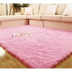 Tapis de sol shaggy confortable moquette anti - déra Tapis de sol shaggy confortable moquette anti - déra