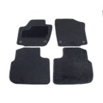 Tapis de sol pour skoda rapid (2012 - 2019) - sur mesure - lot de 4 - tapis voiture