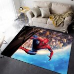 Tapis de sol spiderman pour enfants - disney - dsn - 8606 - antid�rapant - taille:120x160cm