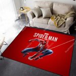Tapis de sol spiderman pour enfants disney - taille 100x150cm - antid�rapant