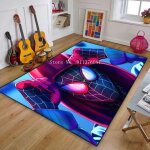 Tapis de sol spiderman pour enfants - nvy - 5200 - super h�ros - salle de bain cuisine salon chambre ...