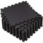 Tapis de sol pour le sport - 18 pièces - mousse eva - noir - fitness Tapis de sol pour le sport - 18 pièces - mousse eva - noir - fitness