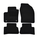 Tapis de sol - toyota - c - hr - velours noir - 4 pi�ces - ajustement pr�cis
