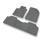 Tapis de sol velours adapté pour citroen c5 i (2001 - 2004) - 3 pièces - gris Tapis de sol velours adapté pour citroen c5 i (2001 - 2004) - 3 pièces - gris