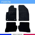 Tapis de sol voiture - sur mesure pour ford fiesta (11 / 2005 - 06 / 2008) - moquette antid�rapante - ...