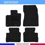 Tapis de sol voiture - sur mesure pour nissan qashqai mild hybride d�s 06 / 2021 - antid�rapant - clips ...