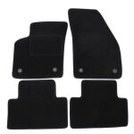 Tapis de sol - volvo - c30 - velours noir - 4 pi�ces - antid�rapant et imperm�able
