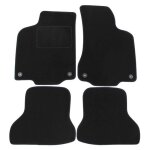 Tapis de sol - vw - polo 6n - velours noir - sur mesure - renforc� p�dale