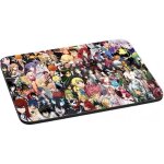 Tapis de souris - anime - patchwork manga - souple - indestructible - lavable