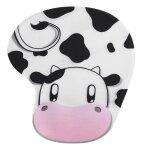 Tapis de souris ergonomique - non spcifi - modle avec repose - poignet - gel de silice - tissu lycra ...
