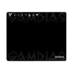 Tapis de souris gamer nyx control - gamdias - mat m control - noir - imperm�able - patins anti - d�rapants ...