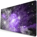 Tapis de souris personnalis beau ciel toil violet tapis de bureau tapis de souris protecteur grand ...