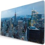 Tapis de souris personnalis new york fashion city tapis de bureau protecteur de tapis de souris grand ...